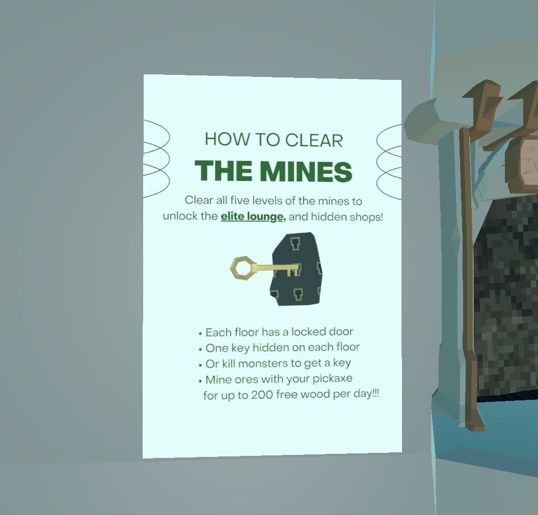 A guide to playing in the mines